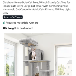 Like New Big Cat Tree
