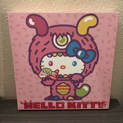 Hello Kitty canvas wall decor
