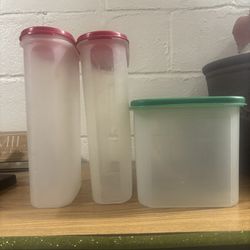 Tupperware 2 Of Them. And 1 Extra Container 