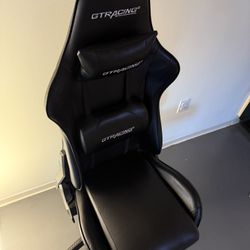 🎮 GTRACING Gaming Chair – Reclining, Swivel, Adjustable – Black 