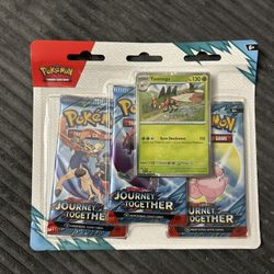 Pokémon Scarlet And Violet Journey Together blister three pack