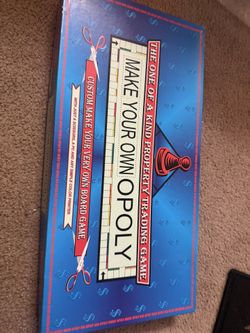 Monopoly Make Your Own