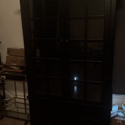 Black China Cabinet 