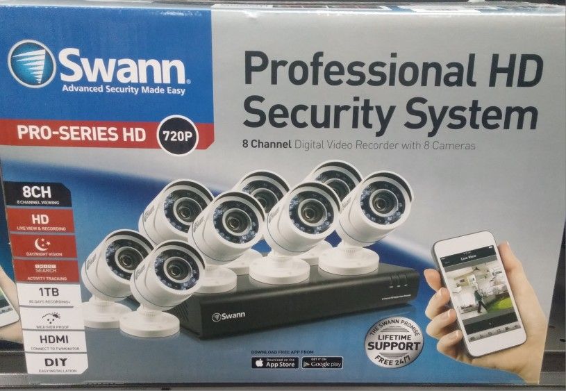 Swann Professional HD Security System Brand New