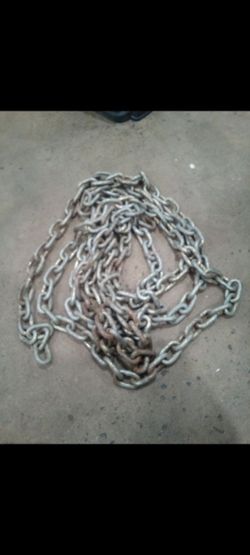 Tow chain 20 foot 3/8
