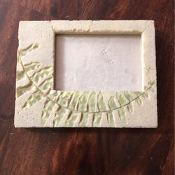 Fern Fossil Picture Frame