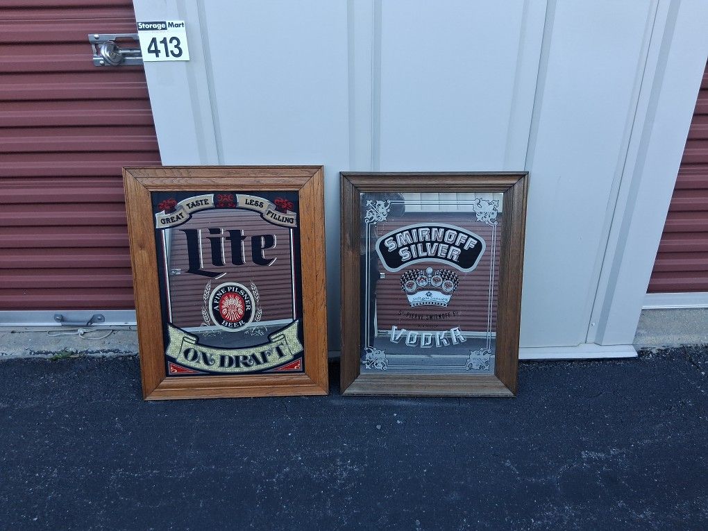 Old School Bar MIRRORS