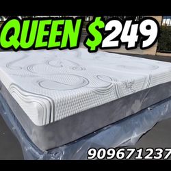 Queen Organic Hybrid Cool Gel Memory Foamm Matres!!