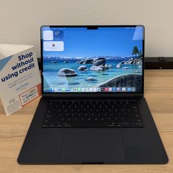 15" MacBook Air M4 10 Core**Apple Care Warranty 