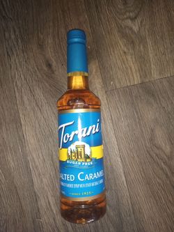 Torani Sugar Free Salted Caramel Syrup