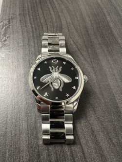 Gucci G-Timeless Automatic Watch with the iconic bee motif