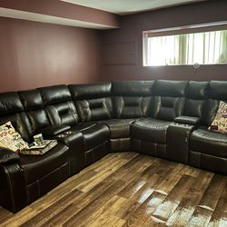 Brown Couch 