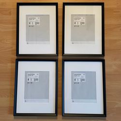 Black art frames x12