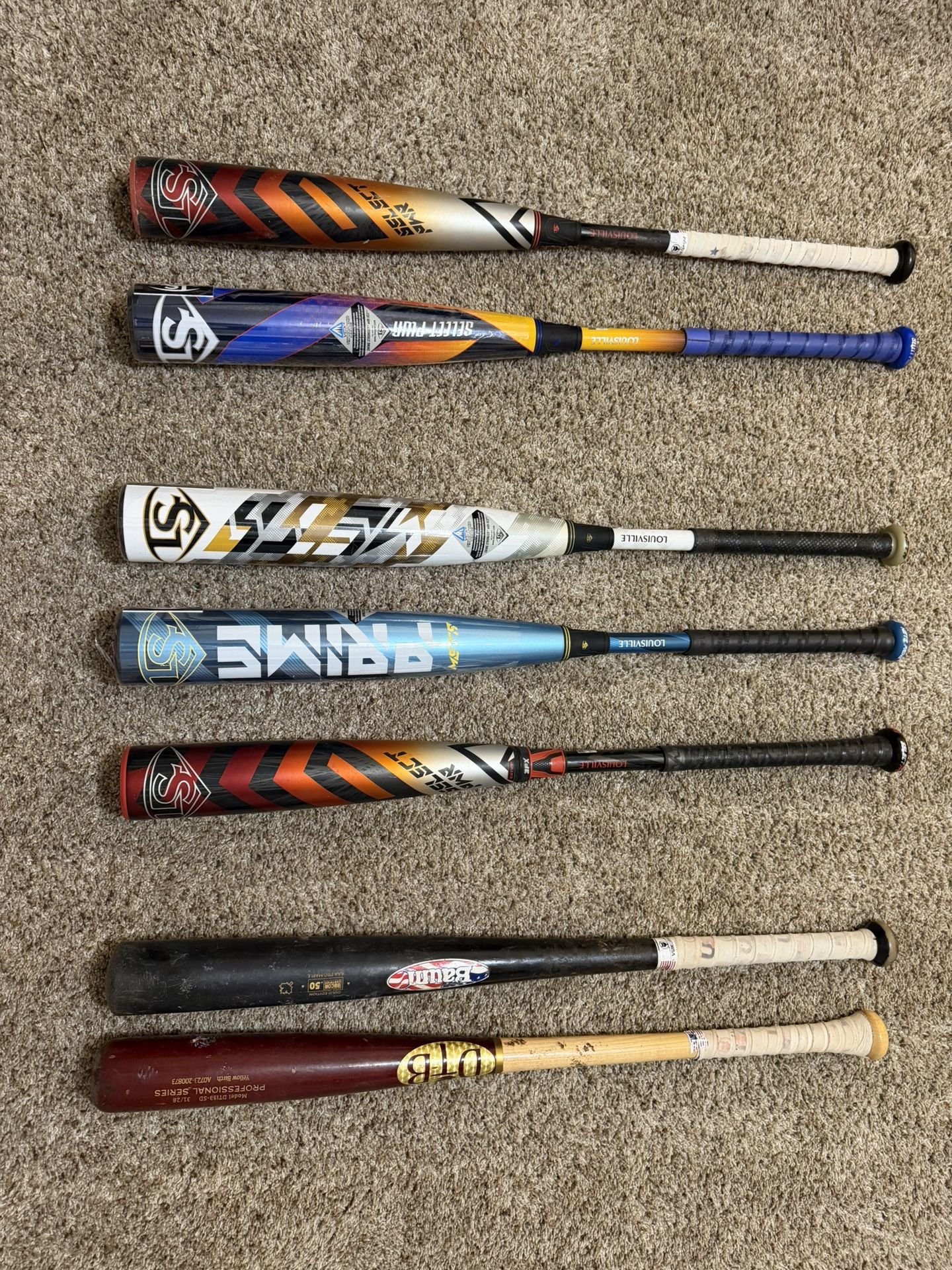 31” Baseball Bats