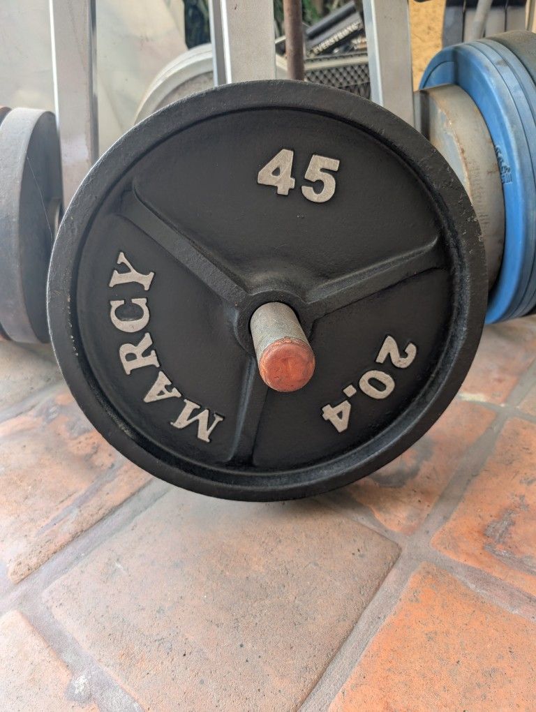 Marcy 45 Lb Olympic Weights