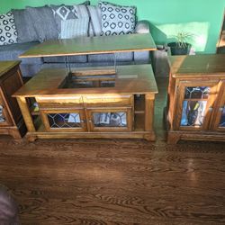 Coffee Table And Side Tables 