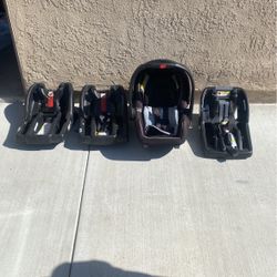 Car Seat With 3 Bases