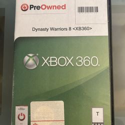 Dynasty Warriors 8 Xbox 360