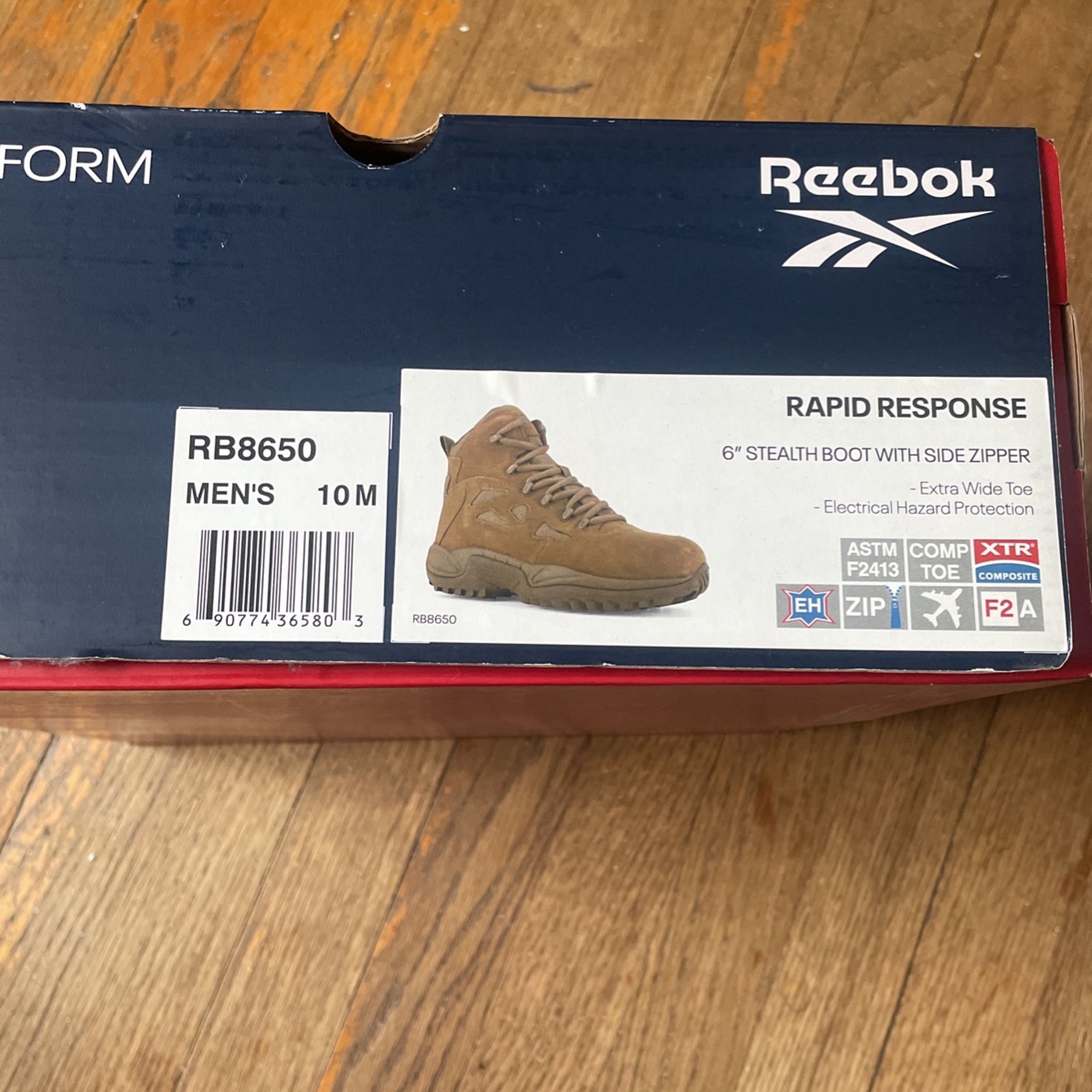 Reebok Rapid Response Steel Toe Work Boot