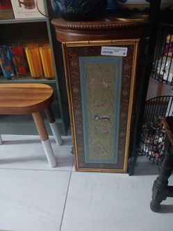 Framed Chinese Silk Embroidery Panel