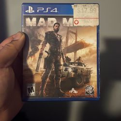 Mad max PS4