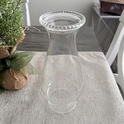 Clear Glass Oil Lamp Chimney Hurricane Lamp Shade for Kerosene Lamps 3β Base