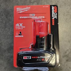 Batería Milwaukee M12 REDLITHIUM XC6.0