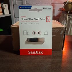 SanDisk Brand New IXPAND MINI FLASH Drive 32 Gb Sealed 