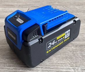 Kobalt KB 624-06 24V MAX 6.0Ah Lithium-Ion Extended Run Battery Open Box