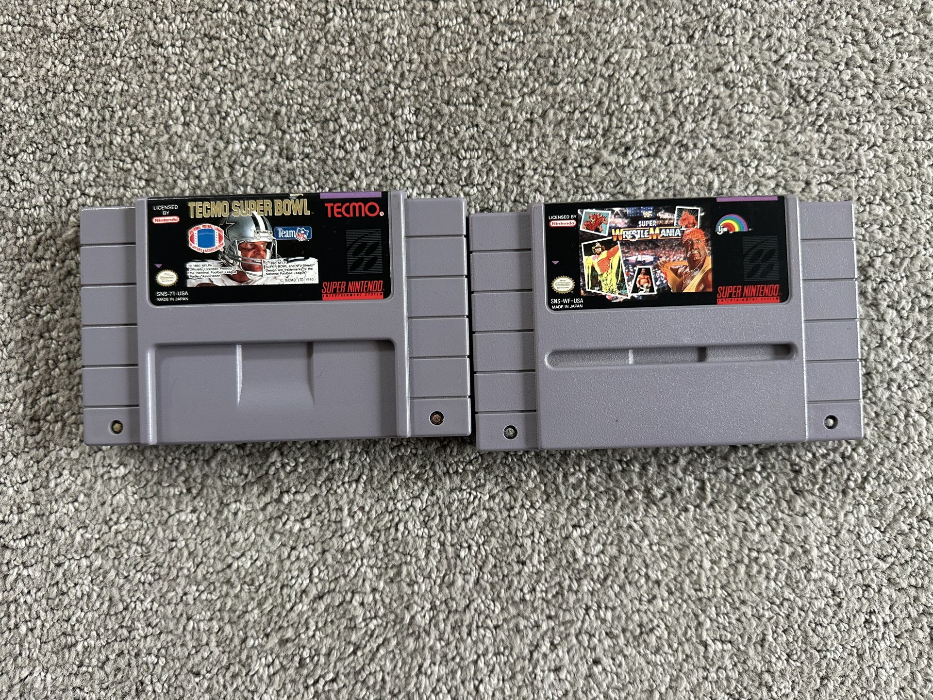 Super Nintendo Game Lot