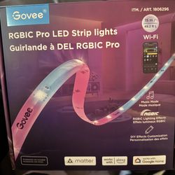 RGBIC Pro LED Strip lights Guirlande à DEL RGBIC Pro