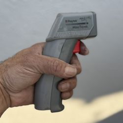 infrared thermometer laser