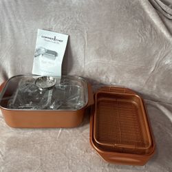 Copper Chef Wonder Cooker XL 14-in-1 Multi-Cooker Set Roaster Grill