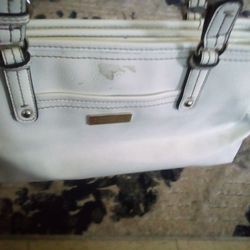 White handbag