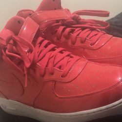 Nike Air Force1 Mid Ultraviolet Siren Red Men 11