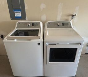 GE washer and dryer electric
