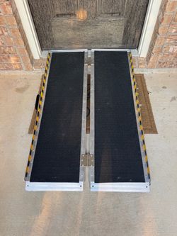 Portable aluminum ramp 4ft