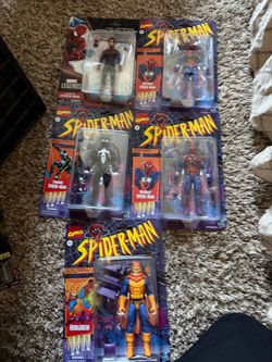 Marvel Legends Spider-Man Action Figure Lot of 5