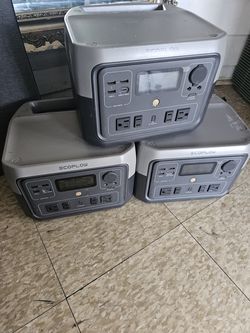 Ecoflow river 2 Max 516w capacity 1000w max output power station $200 Each