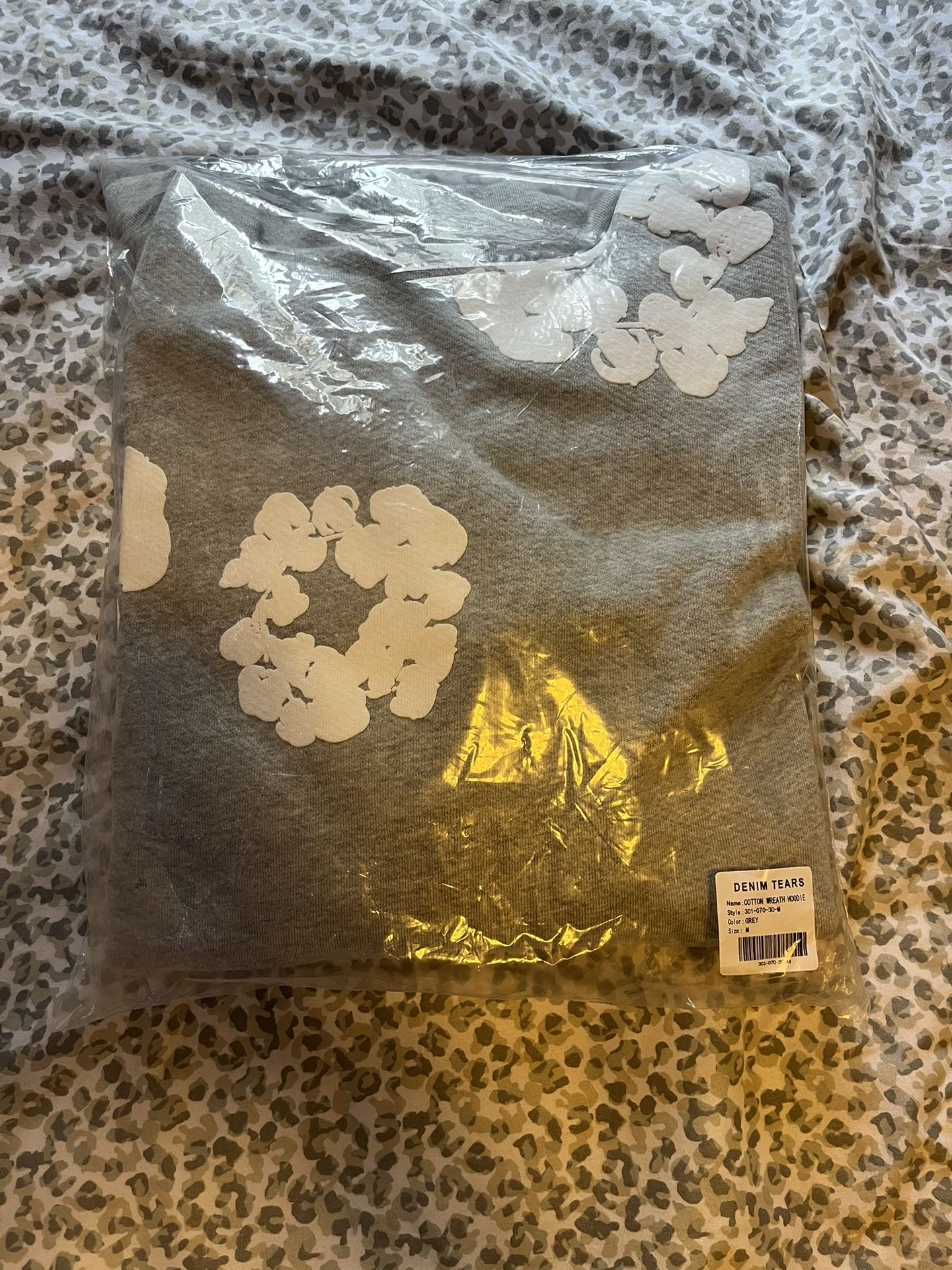 Grey Denim Tears Hoodie