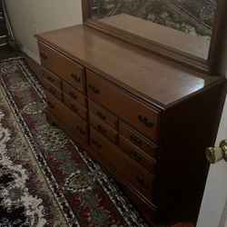 Dresser And Mirror