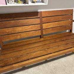Teak Outdoor Long Couch