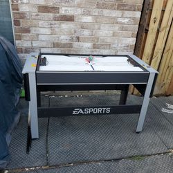 E A Sports Hockey/pool Table Double Sided 