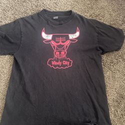 Dennis Rodman Chicago Bulls jersey Shirt Size L | 91