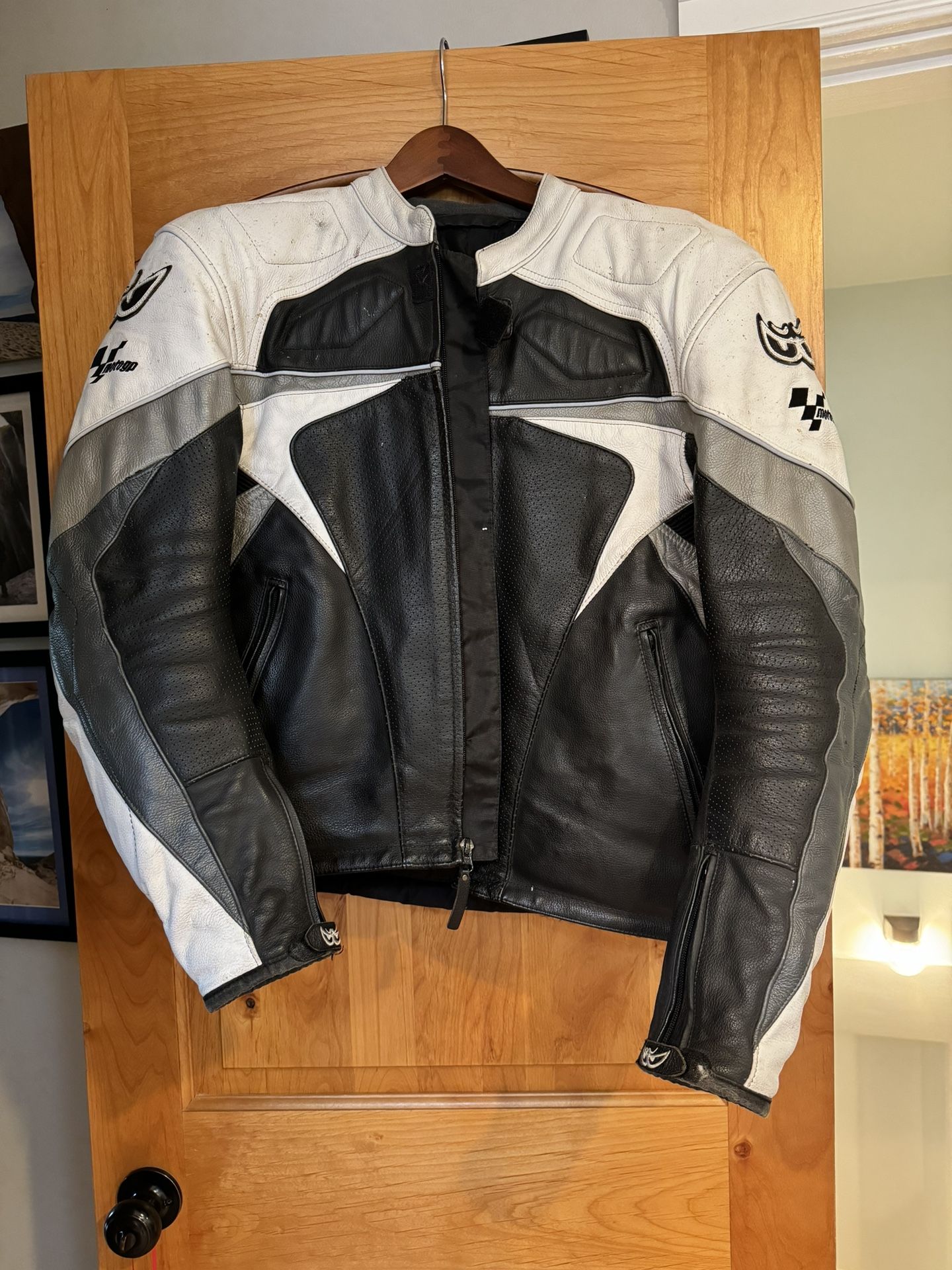 2 Different Motorcycle Leather Jackets