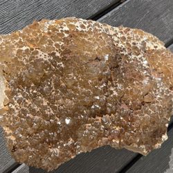 Missouri Druzy Rootbeer Quartz Crystal Plate 9lbs 