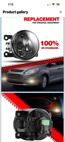 KAX Fog Light Assembly, Compatible for 2008-2011 Focus, 2005-2009 Mustang 4.0L, 2005-2007 Ranger/Freestyle, 2007-2014 Navigator, 2008-2009 Taurus X, 2