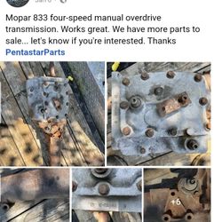 Mopar 833  Np440 4 Speed Works Great