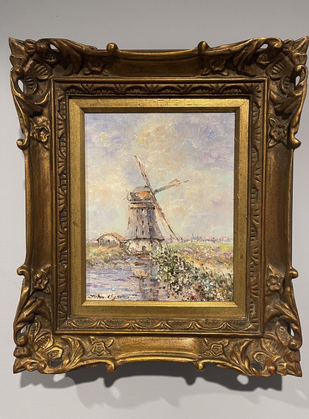 Vintage John Clymer Oil Painting