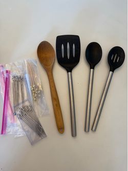 Kitchen tools and cocktail picks